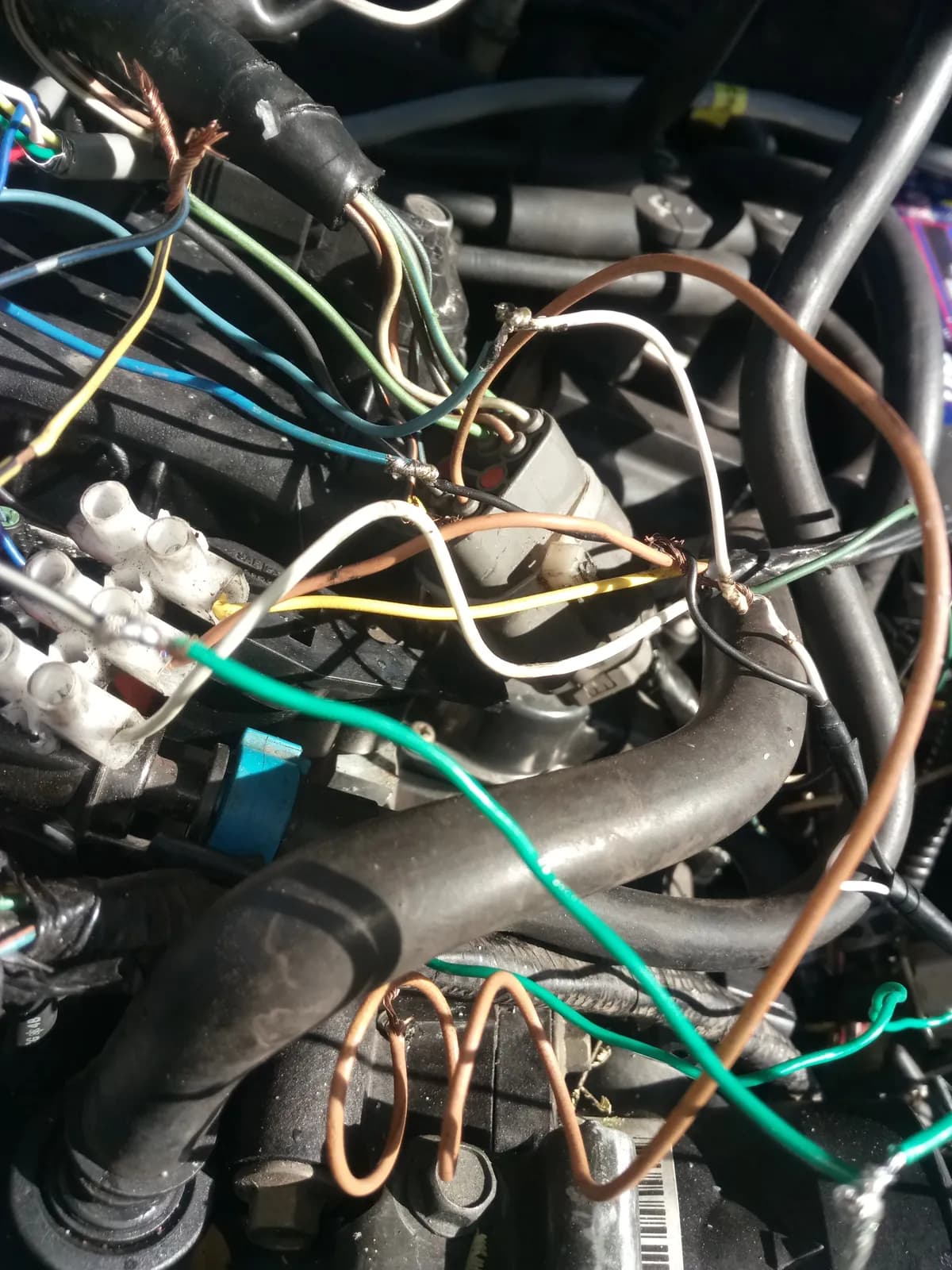 Spitronics wiring we were asked to fix
