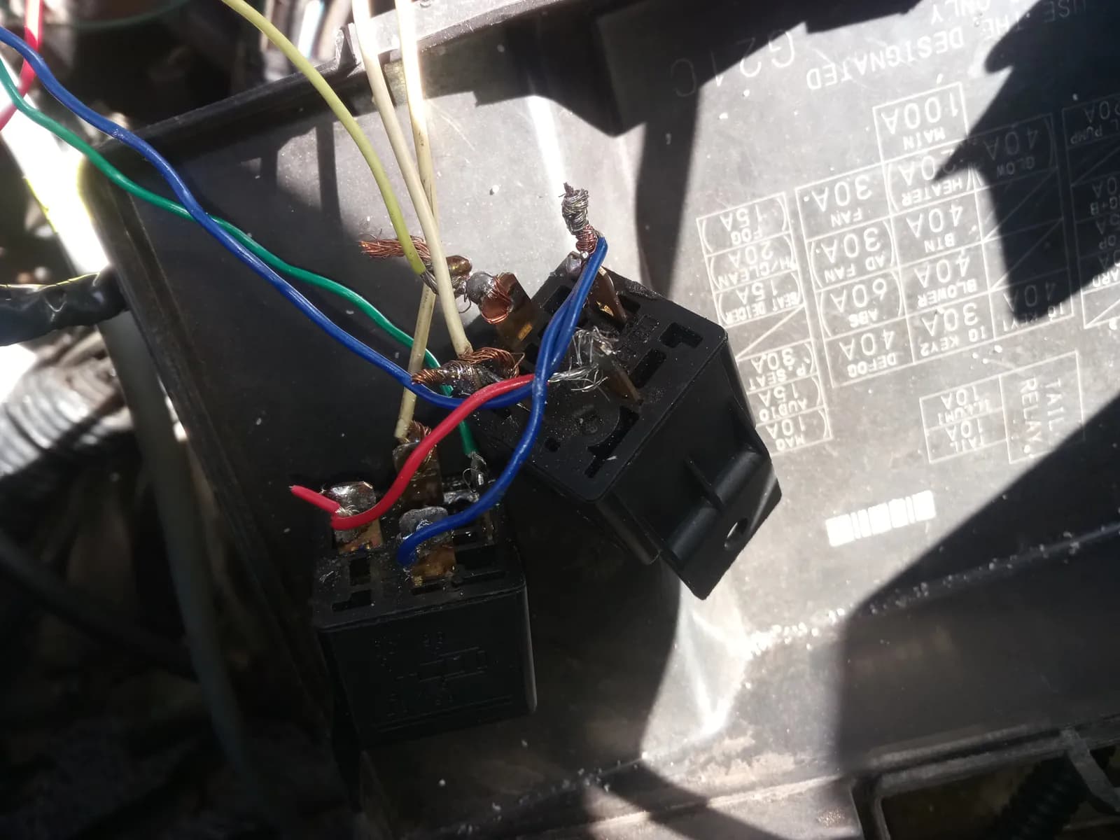 Spitronics wiring we were asked to fix