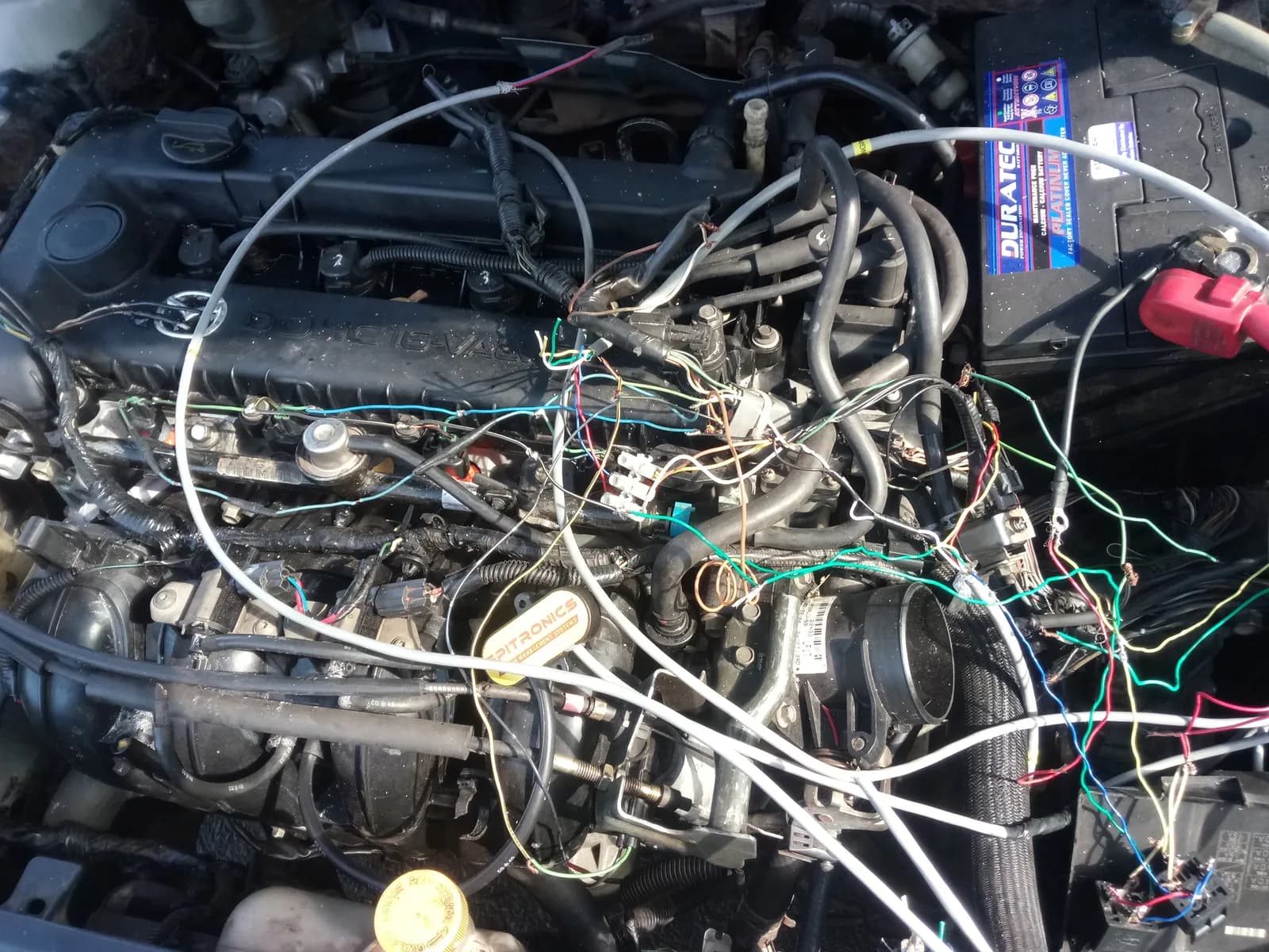 Spitronics wiring we were asked to fix