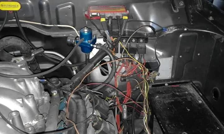 1uz vvti Mercury 2 Rewire — before
